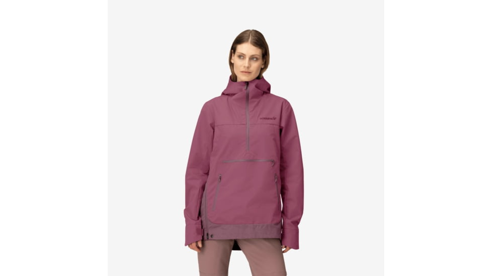 Norrona Femund Cotton Anorak - Womens, Grape Shake, Small, 2634-24-6749-S