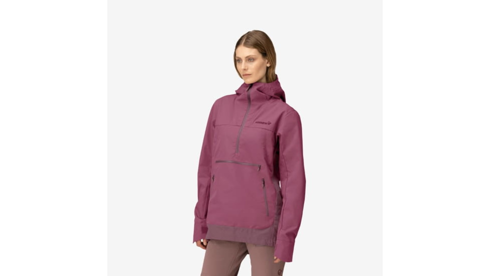 Norrona Femund Cotton Anorak - Womens, Grape Shake, Small, 2634-24-6749-S
