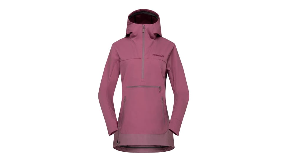 Norrona Femund Cotton Anorak - Womens, Grape Shake, Small, 2634-24-6749-S
