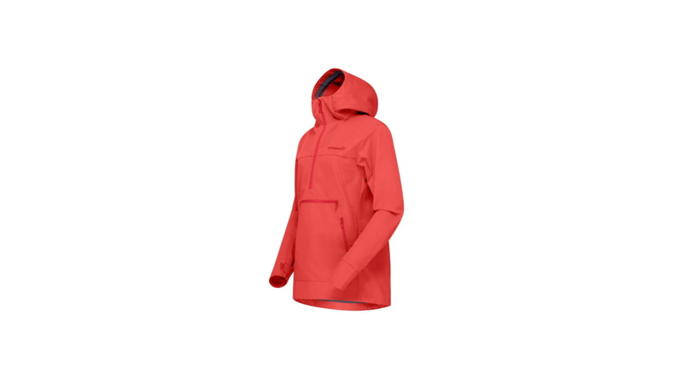 Norrona Femund Cotton Anorak - Womens, Paprika, Extra Small, 2634-24-1107-XS
