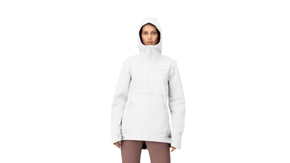 Norrona Femund Cotton Anorak - Womens, Snow White, Extra Small, 2634-24-9928-XS