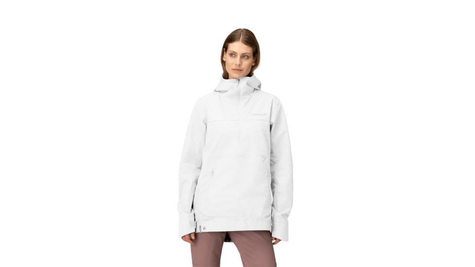 Norrona Femund Cotton Anorak - Womens, Snow White, Extra Small, 2634-24-9928-XS