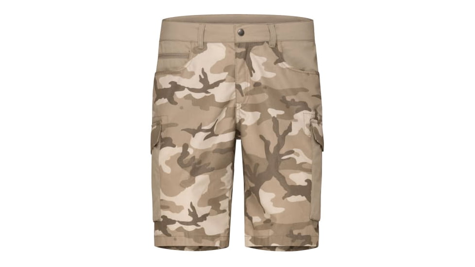 Norrona Femund Cotton Cargo Shorts - Mens, Beige Camo, Medium, 2642-24-4412-M