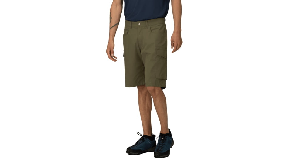 Norrona Femund Cotton Cargo Shorts - Mens, Olive Night, Medium, 2642-24-3301-M