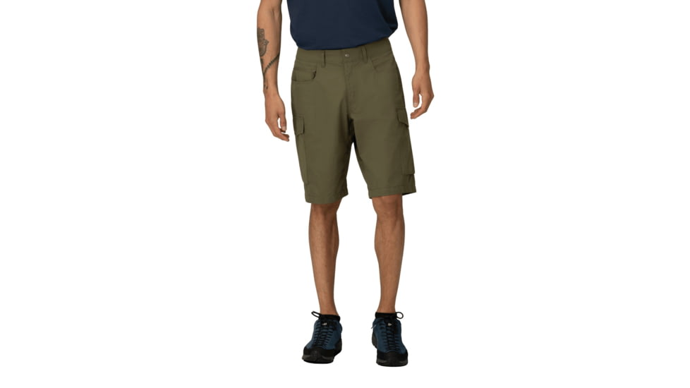 Norrona Femund Cotton Cargo Shorts - Mens, Olive Night, Medium, 2642-24-3301-M