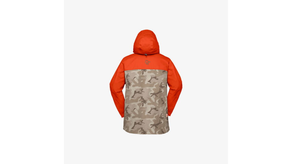 Norrona Femund Cotton Jacket - Mens, Pureed Pumpkin, Large, 2647-24-5621-L