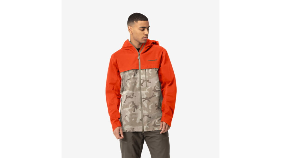Norrona Femund Cotton Jacket - Mens, Pureed Pumpkin, Large, 2647-24-5621-L