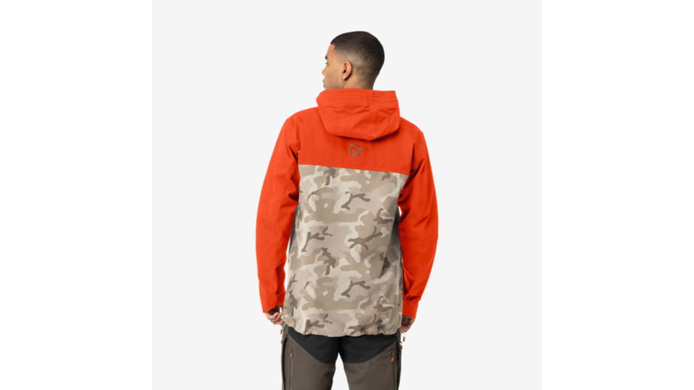 Norrona Femund Cotton Jacket - Mens, Pureed Pumpkin, Large, 2647-24-5621-L