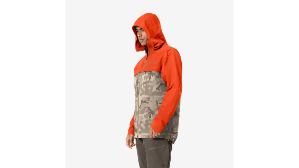 Norrona Femund Cotton Jacket - Mens, Pureed Pumpkin, Large, 2647-24-5621-L