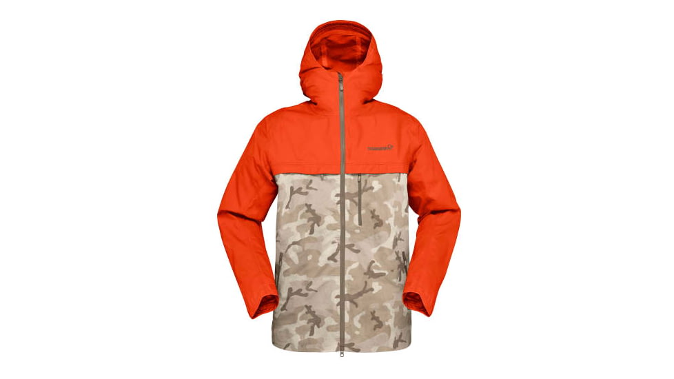 Norrona Femund Cotton Jacket - Mens, Pureed Pumpkin, Large, 2647-24-5621-L