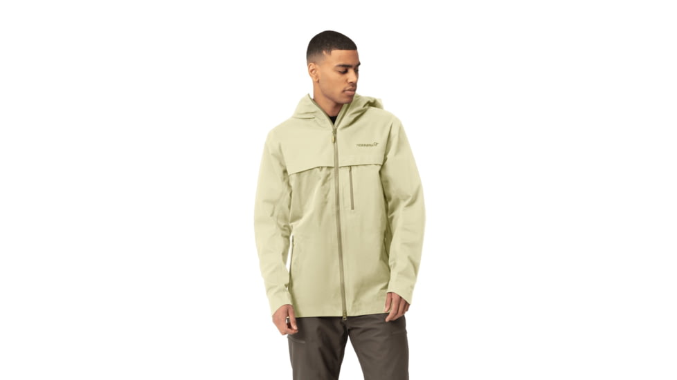 Norrona Femund Cotton Jacket - Mens, Sage Green, 2XL, 2647-24-3516-XXL