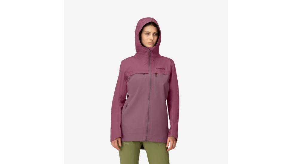 Norrona Femund Cotton Jacket - Womens, Grape Shake, Extra Small, 2653-24-6749-XS