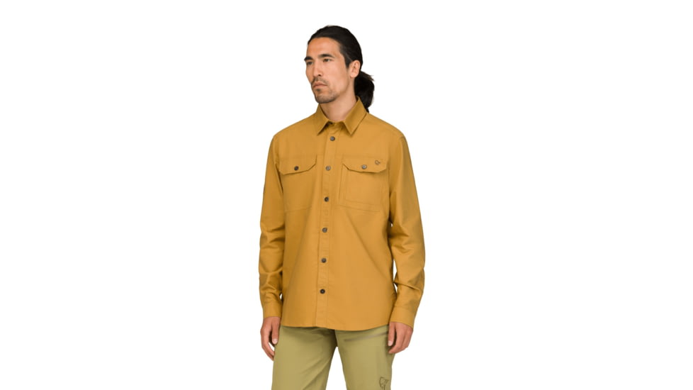 Norrona Femund Cotton Shirt - Mens, Camelflage, Extra Large, 2669-25-5625-XL