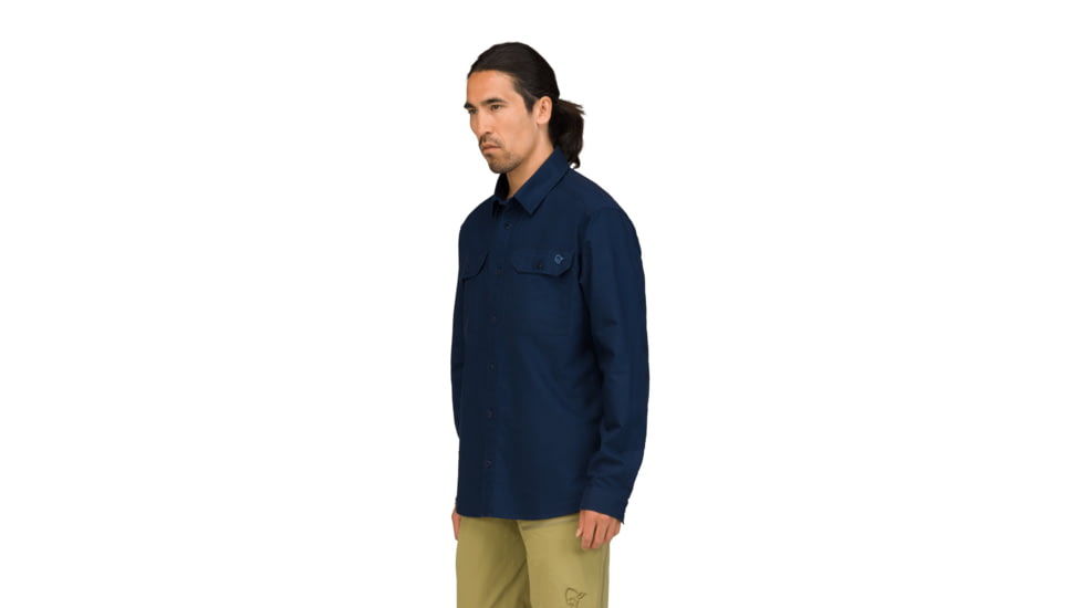 Norrona Femund Cotton Shirt - Mens, Navy Blazer, Large, 2669-25-2016-L