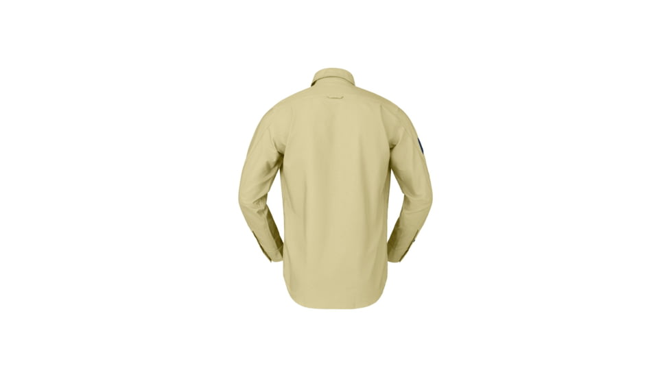 Norrona Femund Cotton Shirt - Mens, Sage Green, Small, 2669-25-3516-S