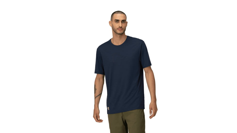 Norrona Femund Equaliser Merino T- Shirt - Mens, Indigo Night, Medium, 2649-24-2295-M