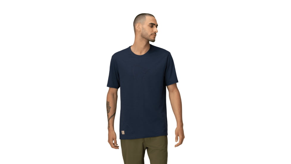 Norrona Femund Equaliser Merino T- Shirt - Mens, Indigo Night, Medium, 2649-24-2295-M