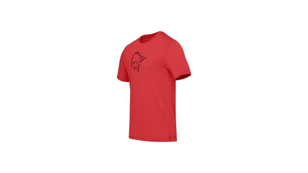 Norrona Femund Equaliser Merino T- Shirt - Mens, Paprika, Medium, 2649-24-1107-M