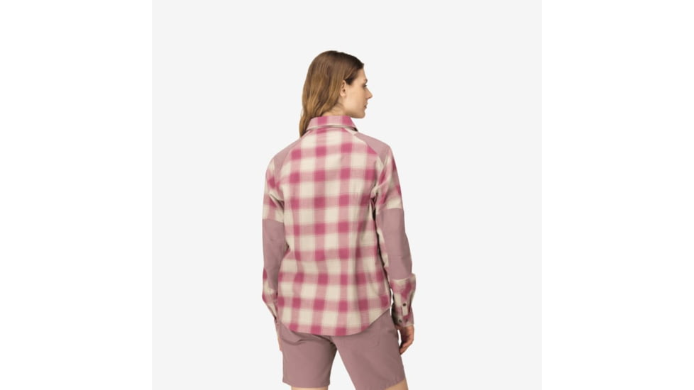 Norrona Femund Flannel Shirt - Womens, Grape Shake, Large, 2654-24-6749-L