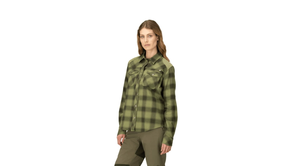 Norrona Femund Flannel Shirt - Womens, Rosin, Small, 2654-24-3001-S