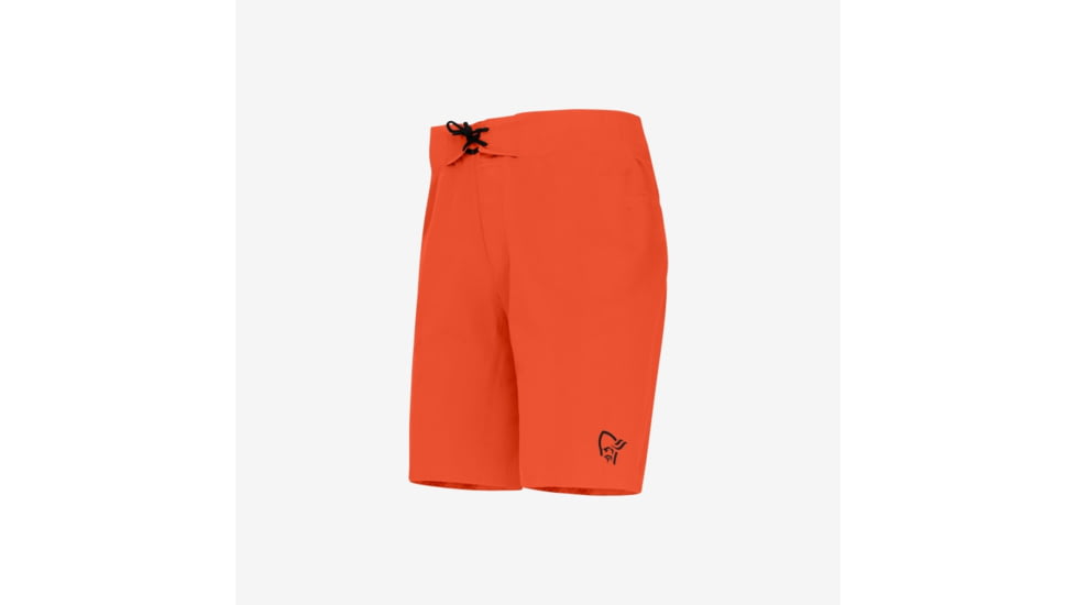Norrona Femund Flex1 Board Shorts - Mens, Pureed Pumpkin, Small, 2684-24-5621-S