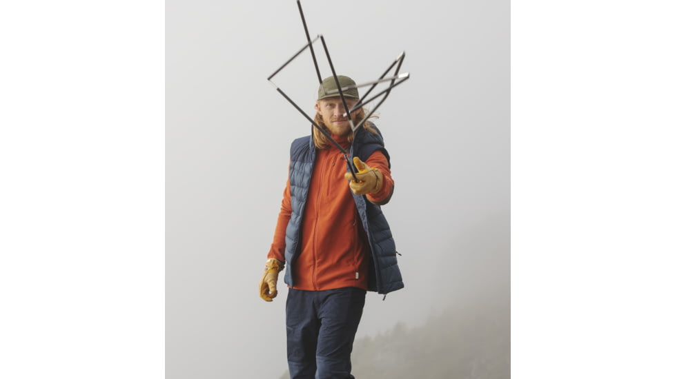 Norrona Femund Leather Gloves, Kangaroo, Large, 2670-24-5501-L