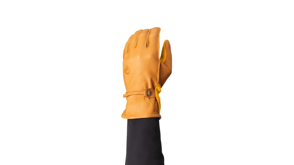 Norrona Femund Leather Gloves, Kangaroo, Large, 2670-24-5501-L