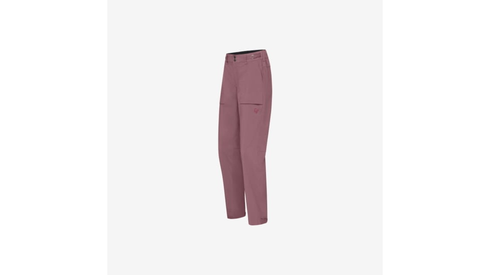 Norrona Femund Light Cotton Pants - Womens, Grape Shake, Large, 2632-24-6749-L