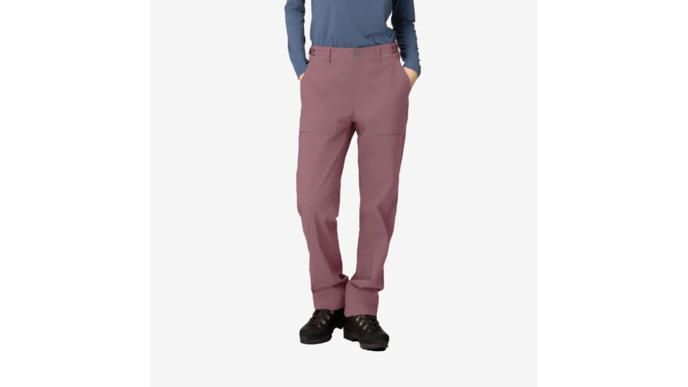 Norrona Femund Light Cotton Pants - Womens, Grape Shake, Large, 2632-24-6749-L