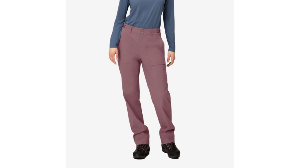 Norrona Femund Light Cotton Pants - Womens, Grape Shake, Large, 2632-24-6749-L