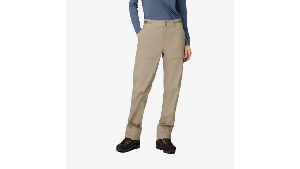 Norrona Femund Light Cotton Pants - Womens, Winter Twig, Large, 2632-24-8874-L
