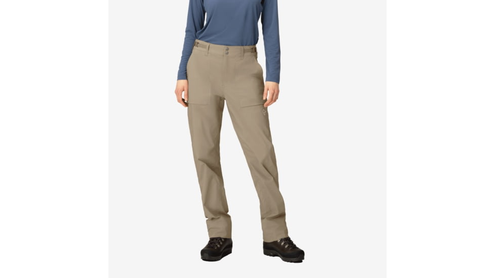 Norrona Femund Light Cotton Pants - Womens, Winter Twig, Large, 2632-24-8874-L