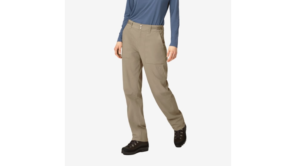 Norrona Femund Light Cotton Pants - Womens, Winter Twig, Large, 2632-24-8874-L