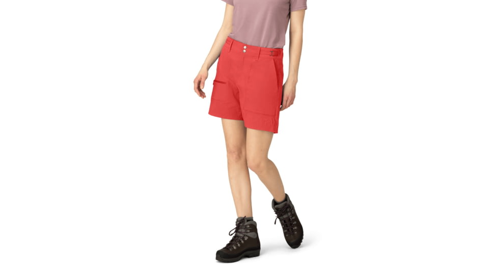 Norrona Femund Light Cotton Shorts - Womens, Paprika, Large, 2633-24-1107-L