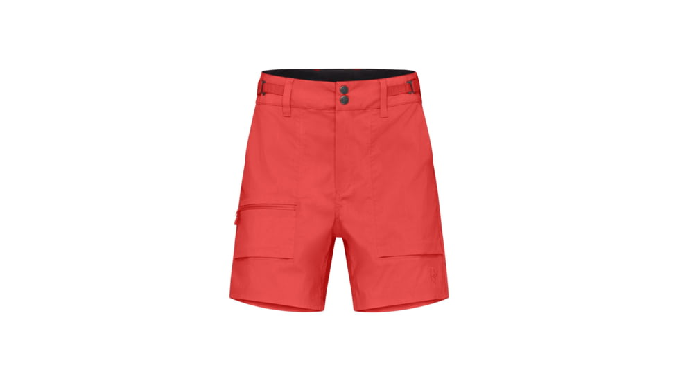 Norrona Femund Light Cotton Shorts - Womens, Paprika, Large, 2633-24-1107-L