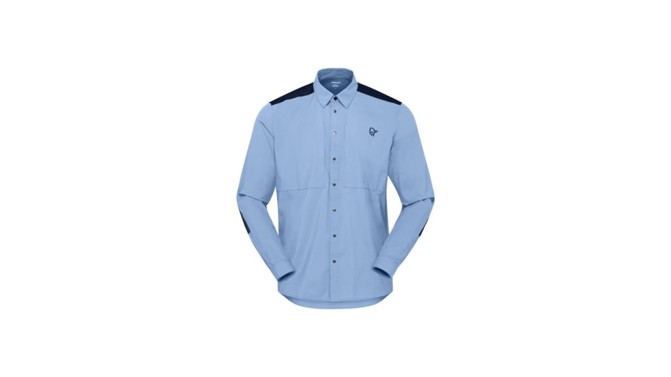 Norrona Femund Light Shirt - Mens, Frozen Fjord, Small, 2626-24-2383-S