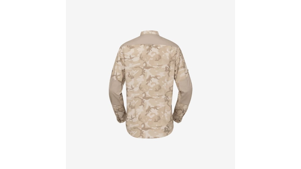 Norrona Femund Light Shirt - Womens, Beige Camo, Medium, 2631-24-4412-M