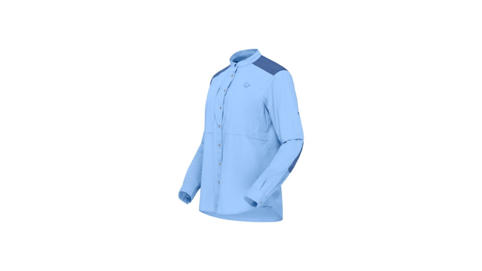 Norrona Femund Light Shirt - Womens, Frozen Fjord, Medium, 2631-24-2383-M