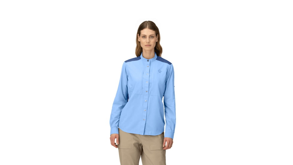 Norrona Femund Light Shirt - Womens, Frozen Fjord, Medium, 2631-24-2383-M