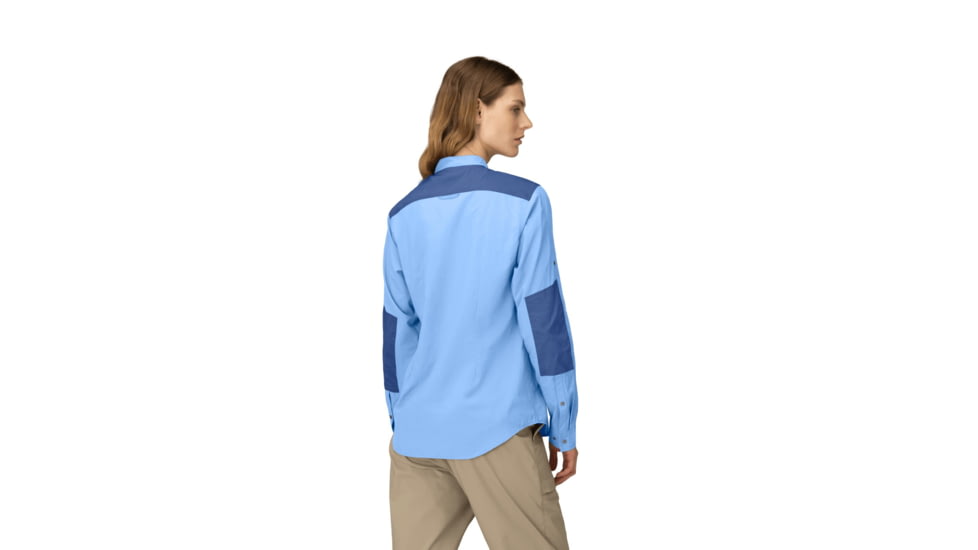 Norrona Femund Light Shirt - Womens, Frozen Fjord, Medium, 2631-24-2383-M