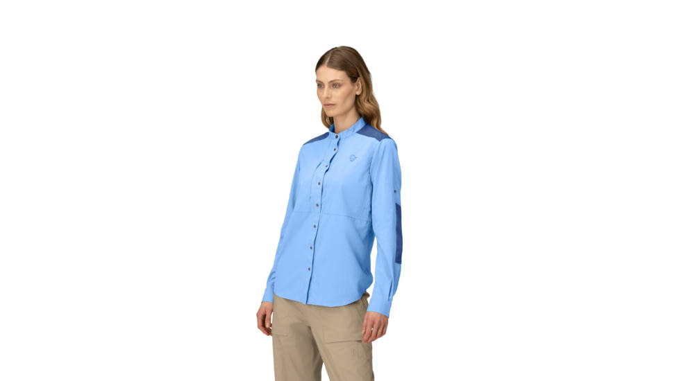 Norrona Femund Light Shirt - Womens, Frozen Fjord, Medium, 2631-24-2383-M