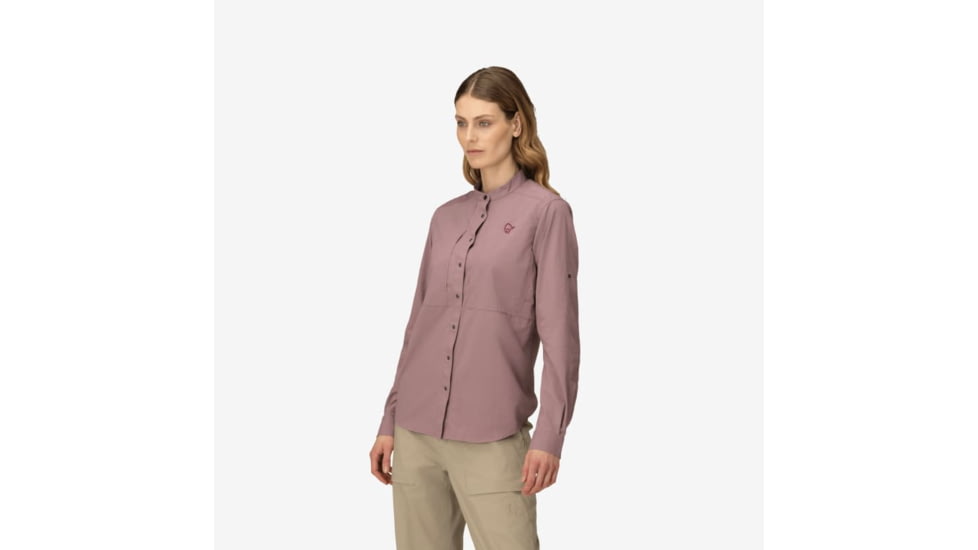 Norrona Femund Light Shirt - Womens, Grape Shake, Medium, 2631-24-6749-M