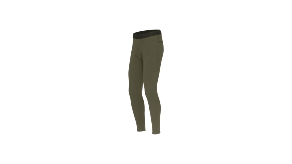 Norrona Femund PureUll Long Baselayers- Mens, Olive Night, Medium, 2673-24-3301-M
