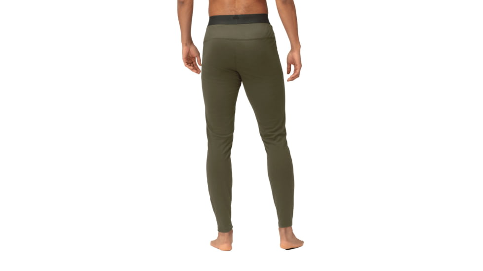 Norrona Femund PureUll Long Baselayers- Mens, Olive Night, Medium, 2673-24-3301-M