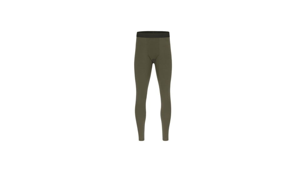 Norrona Femund PureUll Long Baselayers- Mens, Olive Night, Medium, 2673-24-3301-M
