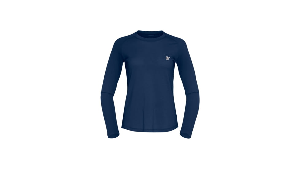 Norrona Femund PureUll Long Sleeve Top - Womens, Indigo Night, Extra Large, 2676-24-2295-XL