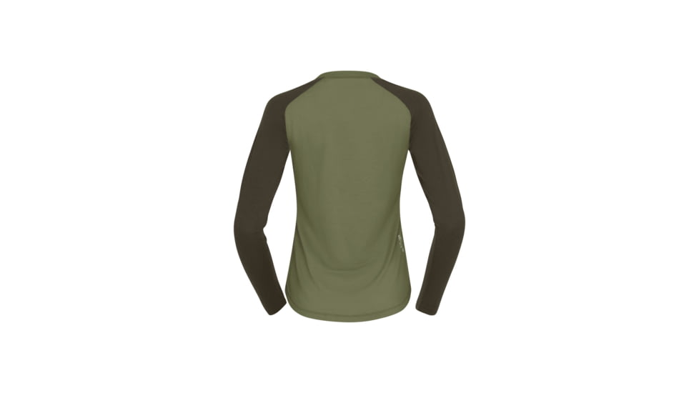 Norrona Femund PureUll Long Sleeve Top - Womens, Loden Green, Extra Small, 2676-24-3006-XS
