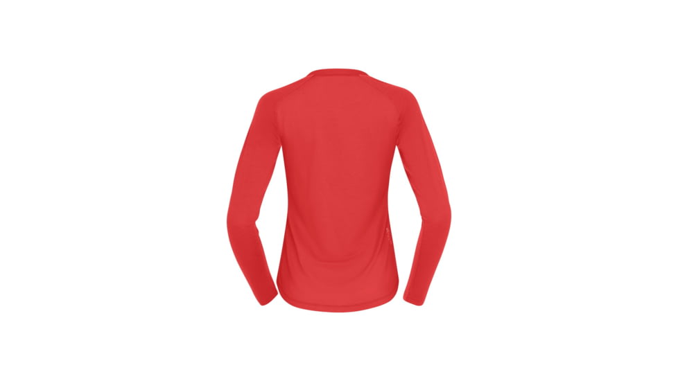 Norrona Femund PureUll Long Sleeve Top - Womens, Paprika, Medium, 2676-24-1107-M