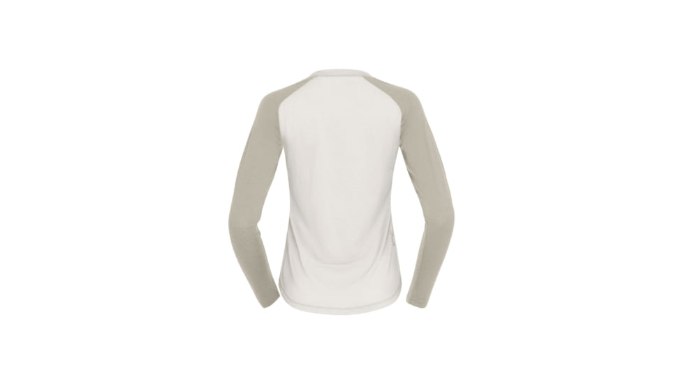 Norrona Femund PureUll Long Sleeve Top - Womens, Whisper White, Extra Small, 2676-24-9911-XS