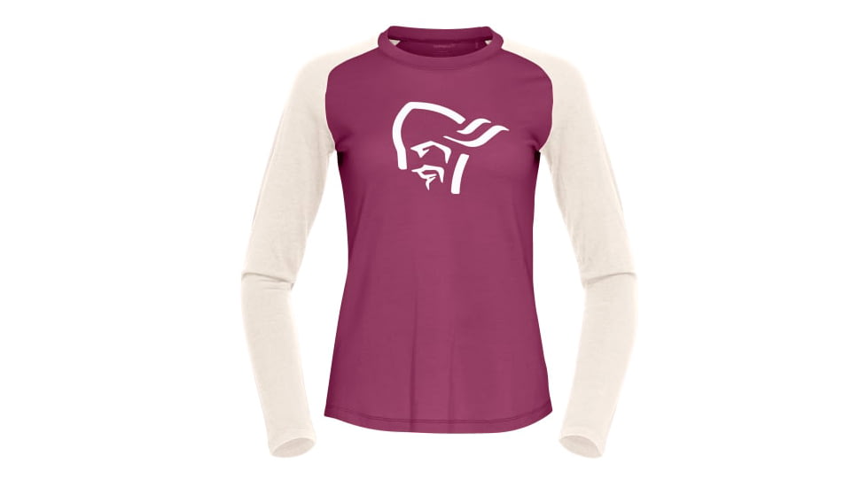 Norrona Femund Pureull Long Sleeve - Womens, Violet Quartz, Small, 2676-24-6744-S